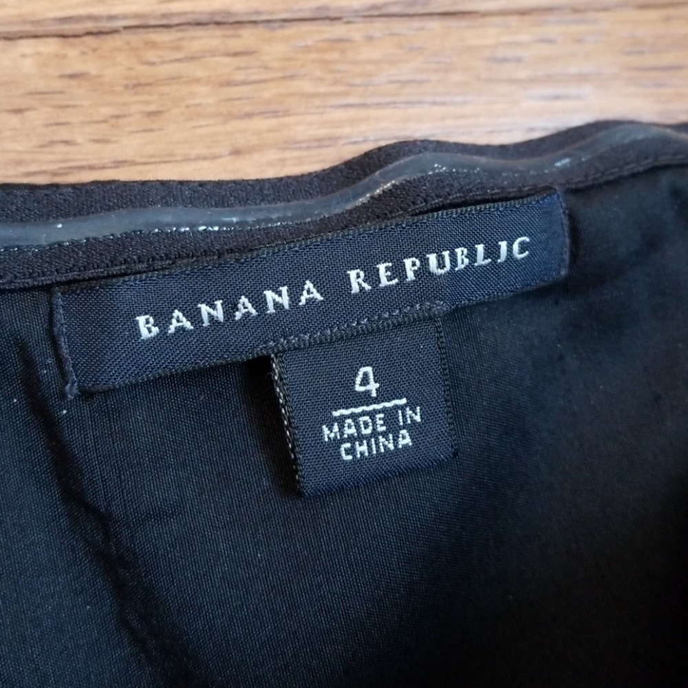 Banana Republic strapless silk dress. Size 4 - Picture 3 of 4